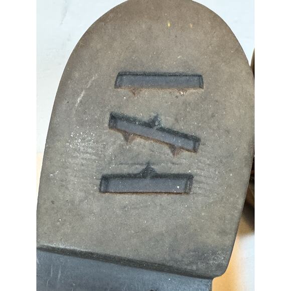 12 D Chippewa Brown Leather Steel Toe Work Boots Slip On Logger Made In USA - Picture 13 of 16